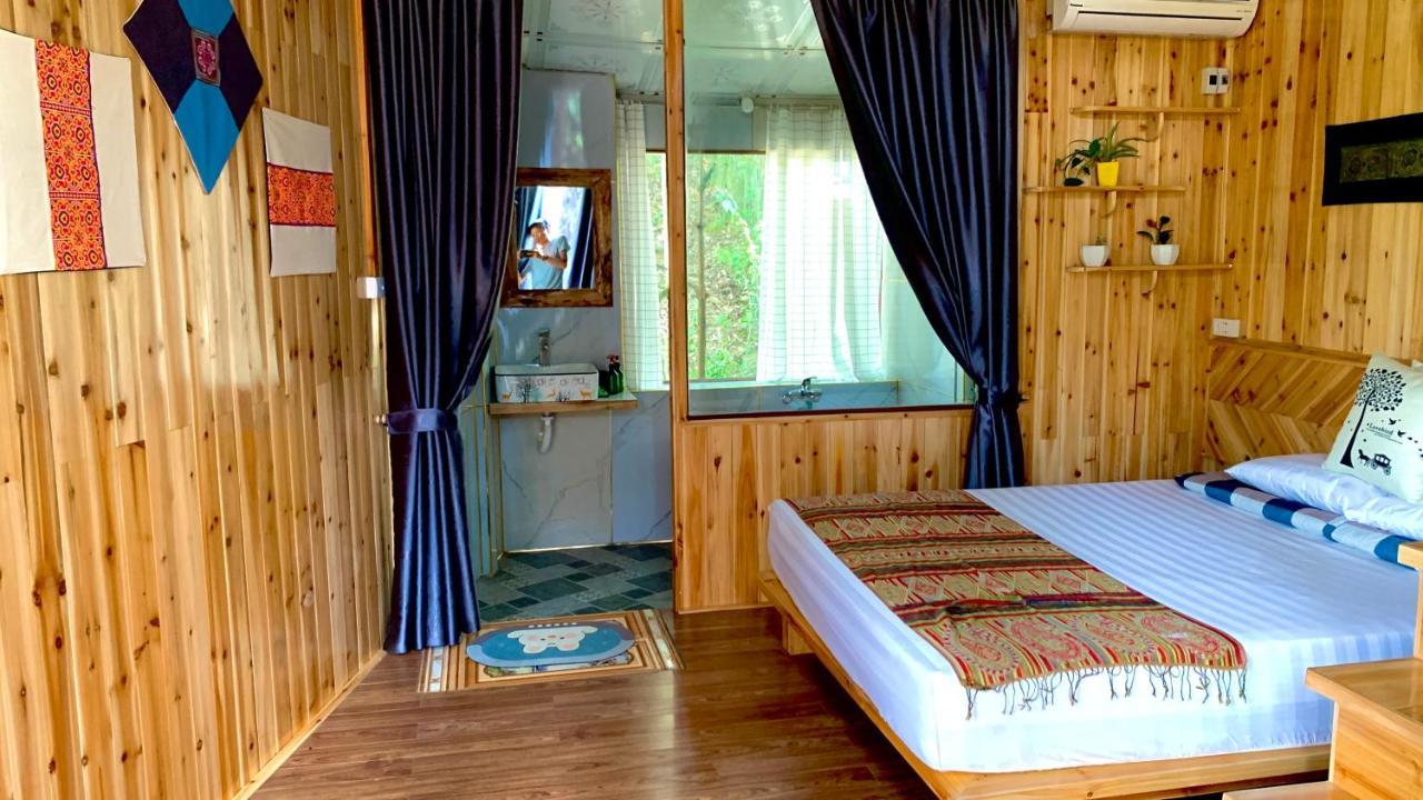 Nobita Homestay bắc hà Exterior foto